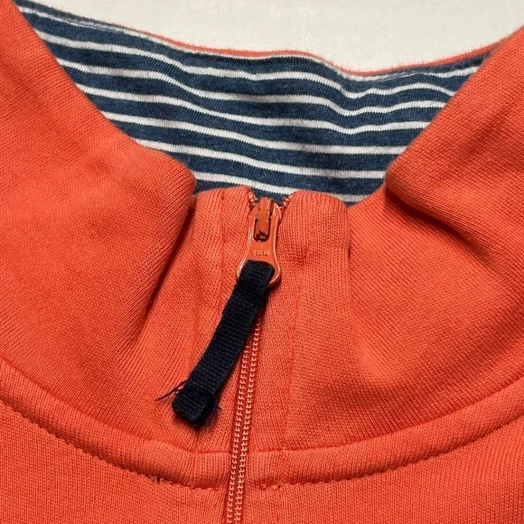Vineyard Vines Sweater Large Pink 1/4 Zip Pima Cotton Stratford Sweatshirt Men